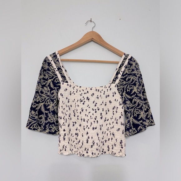 Free people smocked top - Picture 2 of 4